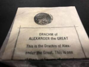 lot 51 image: Drachm of Alexander the Great