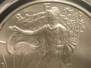 lot 58 image: 2007 1 oz Liberty Silver Coin PCGS MS69
