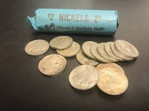 lot 74 image: 55 Indian Head Nickels