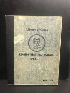 lot 81 image: Book of Kennedy Half Dollars 1964-1984