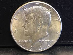 lot 101 image: 1964 Kennedy Half Dollar