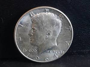 lot 105 image: 1964 Kennedy Half Dollar