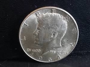 lot 107 image: 1964 Kennedy Half Dollar