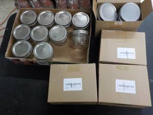 lot 32 image: Jam Jars and Lids...