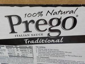lot 45 image: 2 -6 lb. Bags Prego Traditional Ita...