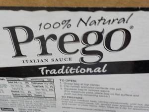 lot 46 image: 2 -6 lb. Bags Prego Traditional Ita...