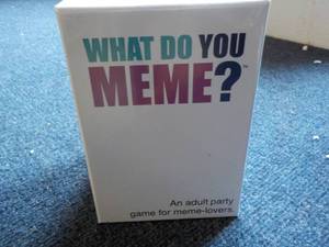lot 56 image: What Do You MEME Game...