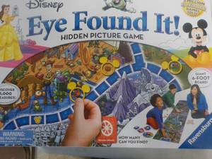 lot 63 image: Disney Eye Found It Game...