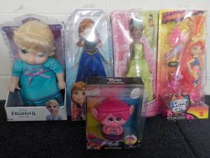 lot 75 image: Frozen II Dolls, Trolls and more...