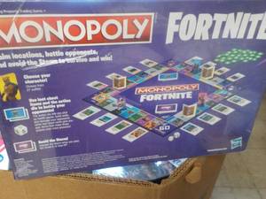 lot 87 image: Monopoly Fortnite and Life...