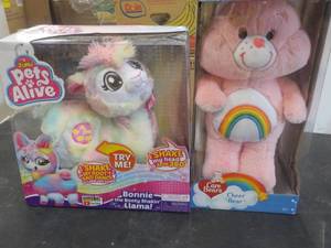lot 102 image: Care Bears and Pets Alive...