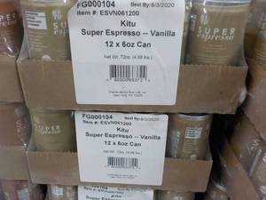 lot 277 image: 2 - 12 packs 6 oz Vanilla Super Exp...