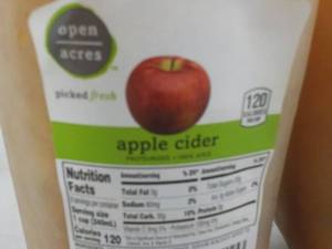 lot 140 image: 5 - 12 gallon Jugs Frozen Apple Ci...
