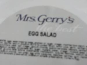 lot 150 image: 2 -5 lb. Tubs Mrs. Gerrys Egg Sala...