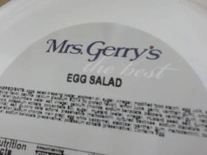 lot 153 image: 2 -5 lb. Tubs Mrs. Gerrys Egg Sala...