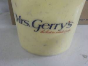 lot 157 image: 2 -5 lb. Tubs Mrs. Gerrys Egg Sala...