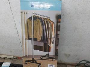 lot 181 image: Whitmor Commercial Garment Rack...