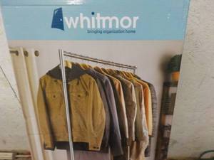 lot 182 image: Whitmor Commercial Garment Rack...