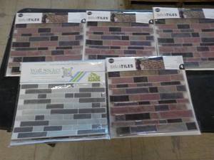 lot 186 image: Peel and Stick Tiles...