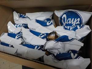 lot 216 image: Case of 12 Jays Original Chips and ...