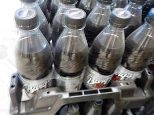 lot 222 image: Case of 24 Bottles Barqs Rootbeer...