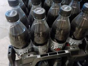 lot 224 image: Case of 24 Bottles Barqs Rootbeer...