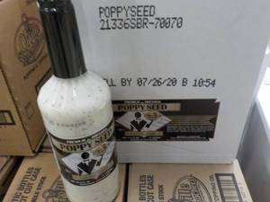 lot 228 image: Case of 6 - 33.8 oz Bottles Poppy S...
