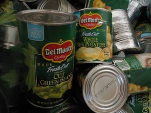 lot 242 image: 10 cans Your Choice Vegetables...