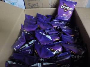 lot 253 image: Case of 72 Doritos Spicy Sweet Chil...