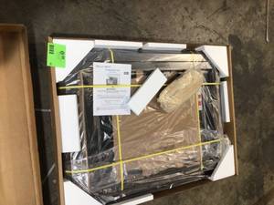 Pleasent Edinburg Large Glass Fireplace Doors not see pictures