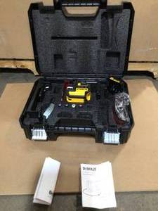 Dewalt 12-Volt MAX Lithium-Ion 100 ft. Red Self-Leveling 2-Spot Cross Line Laser not tested
