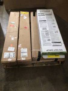 Pallet with assorted Tools, Housewares, Flooring and more see pictures