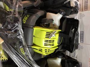 Lot of Ryobi Backpack Leaf Blowers used customer returns see pictures