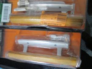 2- Patio Door Handle Sets open pkg...