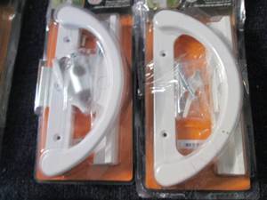 2- Patio Door Handle Sets open pkg...