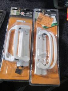 2- Patio Door Handle Sets open pkg...