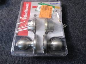 Polo Satin Nickel Entry Door Knob a...