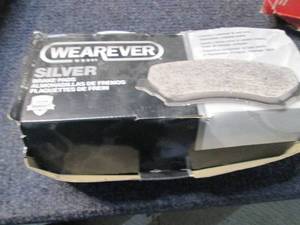 Wearever Silver Brake Pads...