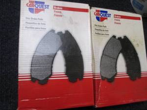 2 CarQuest Disc Brake Pads Sets RMD...