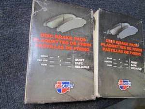 2 CarQuest Disc Brake Pads Sets RMD...