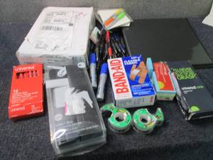 Box of Mixed Office Products Legal...