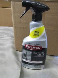 6- 22 oz Weiman Stainless Steel Cle...