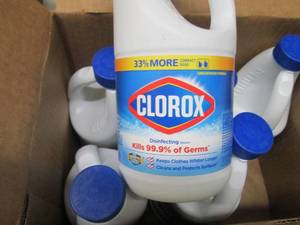 6- 43 oz Clorox Bleach...