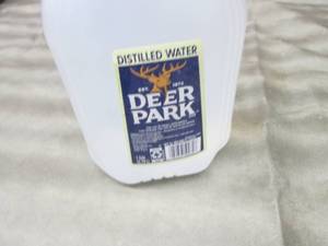 6 Gallons Deer Park Distilled Water...