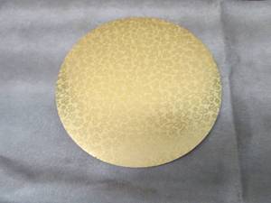 Box of 7 inch Gold Foil Cardboard D...