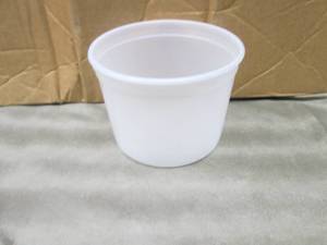 Open Case of Plastic Containers...