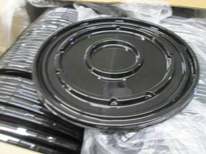 Case of 300 Black Plastic Bases for...