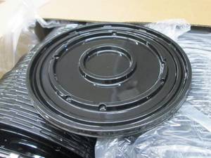 Case of 300 Black Plastic Bases for...