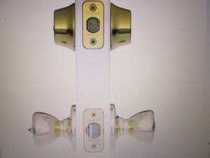 Tylo Polished Brass Entry Door Knob...