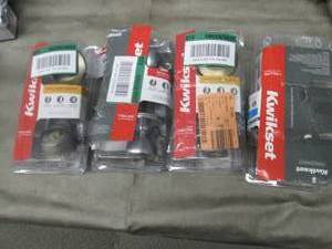 4 Assorted Kwikset Entry Products o...
